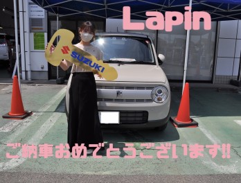 K様 ラパンご納車です！！